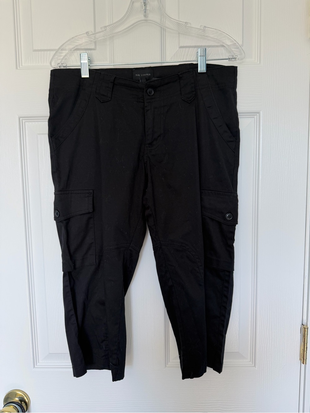 The Limited Cassidy Fit Black Capris Size 6